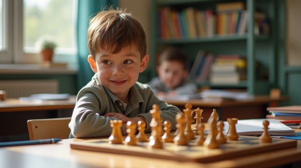 apprendre les échecs aux enfants